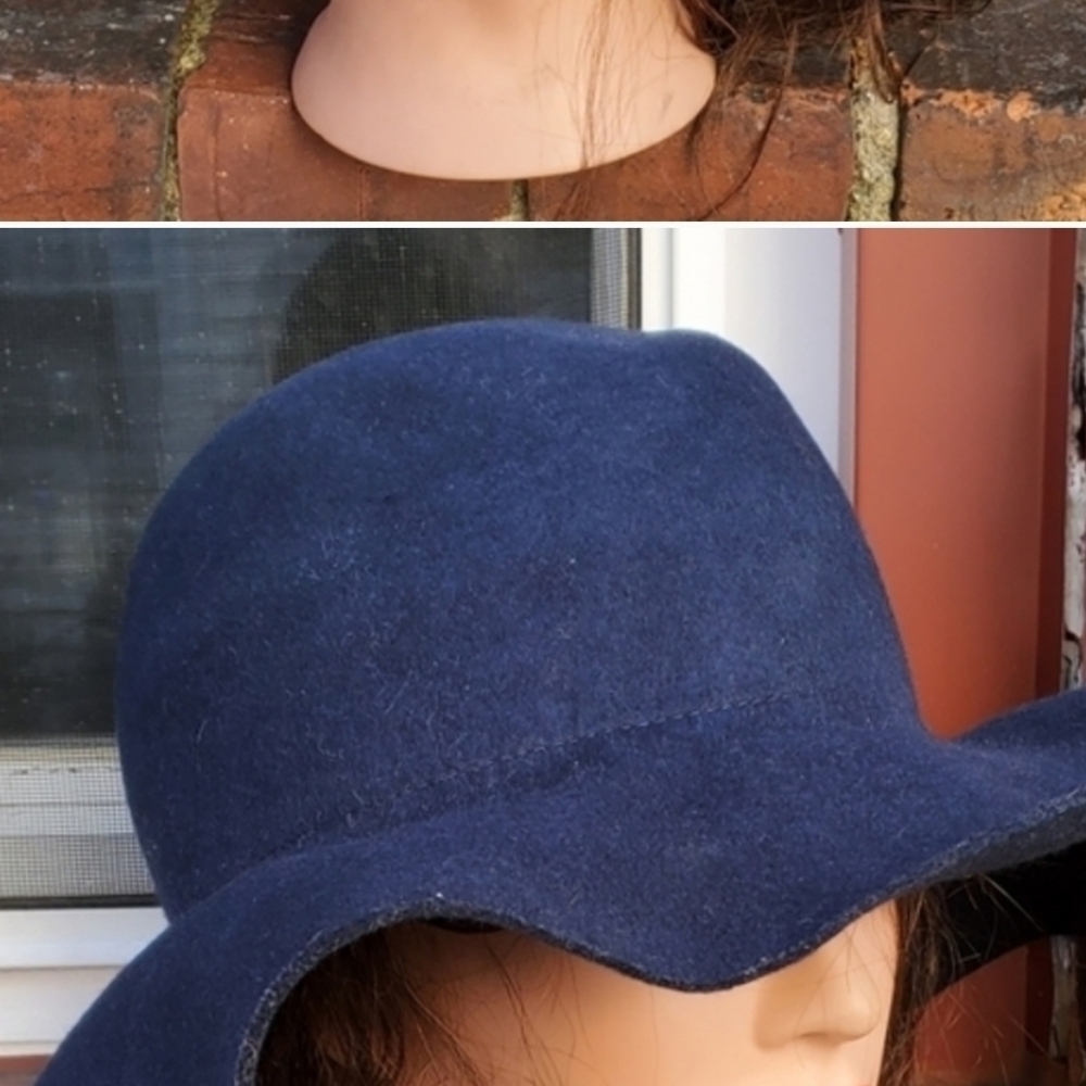 Aldo.Navy floppy‎ wool hat NWT - Picture 9 of 9